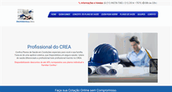 Desktop Screenshot of creaspsaudeonline.com.br