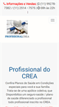 Mobile Screenshot of creaspsaudeonline.com.br